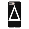 prism a triangle design graphic baseball jersey iPhone 8 Plus