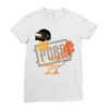 Pubg Military Chicken T-Shirt Ladies Fitted T-Shirt