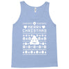 funny ugly christmas smiley emoticon Tank Top