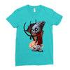 death bunny. Ladies Fitted T-Shirt