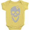 skull tetris Baby Onesie