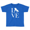 horse love Toddler T-shirt