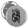 GUN Pin-back button