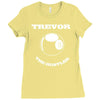 piscine t shirt personnalis&eacute; votre nom 8 ball arnaqueur Ladies Fitted T-Shirt