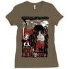b shirt Ladies Fitted T-Shirt