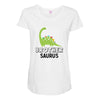 Brother Saurus Maternity Scoop Neck T-shirt
