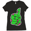 zombie okay Ladies Fitted T-Shirt