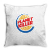 planet killer Throw Pillow