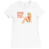 born in the 50s Ladies Fitted T-Shirt