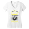 I Dont Need Therapy Need Pin Bowling Women's V-Neck T-Shirt