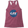 Nasa Parody Gay Racerback Tank