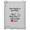 Our Family is Growing iPad 3 and 4 Case