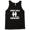 under new management stag night wedding mens Tank Top