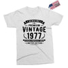 Genuine Premium Vintage 1977 Classic Perfectly Aged Limited Edition Exclusive T-shirt