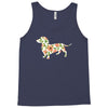 dachshund flower Tank Top