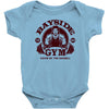 saved by the barbell Baby Onesie