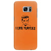 i like turtles t shirt s m l xl 2xl 3xl funny zombie kid humor geeky n Samsung Galaxy S7 Edge