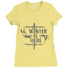Winter (f78) Ladies Fitted T-Shirt