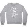 sip me baby one more time wine glass Crewneck Sweatshirt