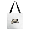 ruff patch rescue mascot Tote Bags