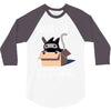 ninja cat 3/4 Sleeve Shirt