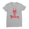 screaming skull Ladies Fitted T-Shirt