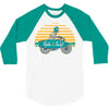 ride and surf 3/4 Sleeve Shirt