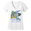 motorbike, love riding my dirtbike 1 Women's V-Neck T-Shirt