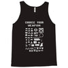 choose your weapon gamers Tank Top