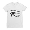 eye of horus Ladies Fitted T-Shirt