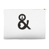peace and love tshirt party heart tee no war stoner hippie sign ladies Accessory Pouches