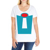 Vintage Mr. Incredible Ladies Curvy T-Shirt