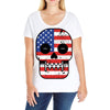 united states till i die Ladies Curvy T-Shirt