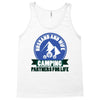 camping for life;Husband and wife Tank Top
