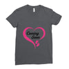 Coming Soon Baby Girl Ladies Fitted T-Shirt