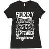 This Girl Is Taken By A Super Sexy September Boyfriend Ladies Fitted T-Shirt