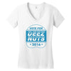 vote deez nuts Women's V-Neck T-Shirt