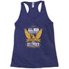 All Men Are Created Equal But Only The Best Are Born In December Racerback Tank
