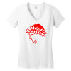 olympiakos logo greek soccer Women's V-Neck T-Shirt