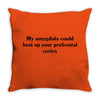 neuroscience humor Throw Pillow