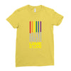 Lightsaber Rainbow Ladies Fitted T-Shirt