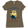 bad influence Ladies Fitted T-Shirt