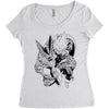 dbz Women's Triblend Scoop T-shirt