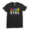reservoir turtles Ladies Fitted T-Shirt