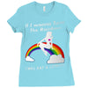 ls mug eat rainbow eat les Ladies Fitted T-Shirt