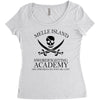 melle island Women's Triblend Scoop T-shirt