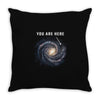 You are Here Throw Pillow