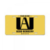 Plus Ultra Hero Academy License Plate