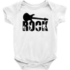 rock t shirt rock music guitar tshirt shirt ladies tee woman top,, Baby Onesie