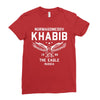 khabib the eagle Ladies Fitted T-Shirt